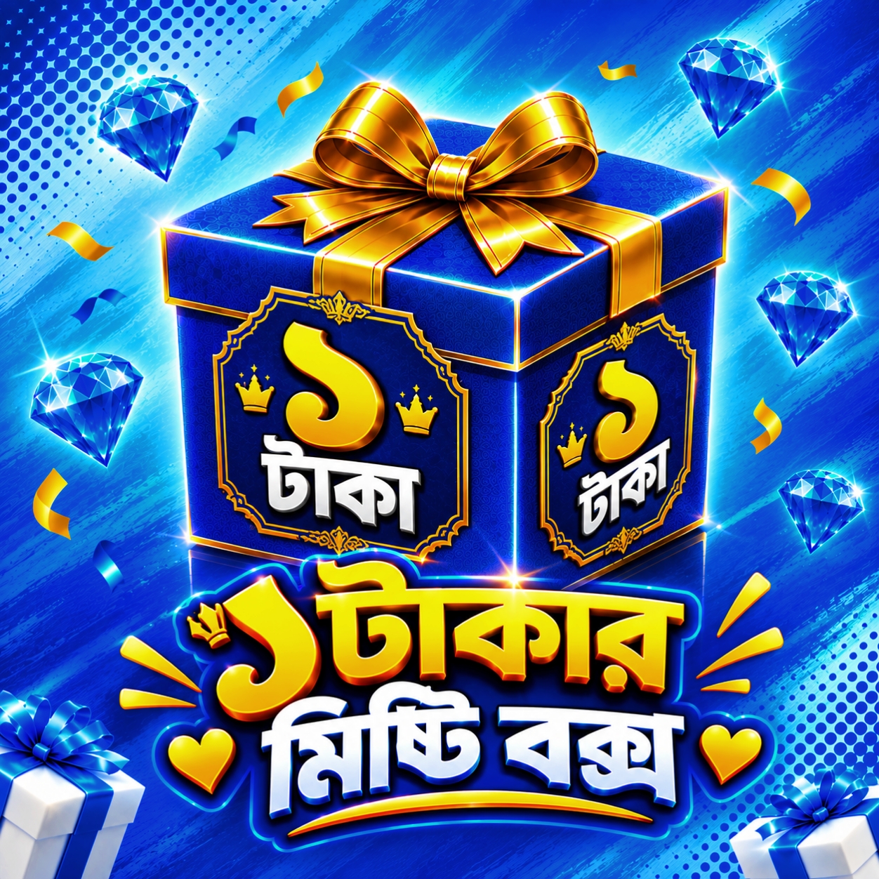 ১ টাকার মিস্টি বক্স  